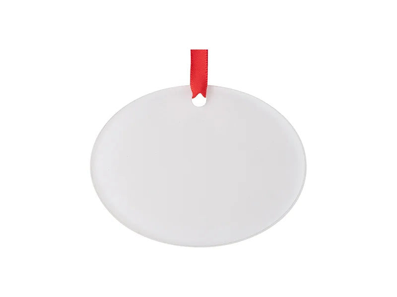 Acrylic Ornament (Oval)