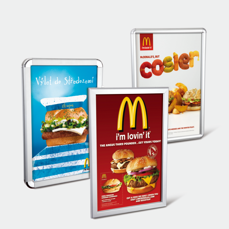 Snap Frame profile 25mm x 3 mts