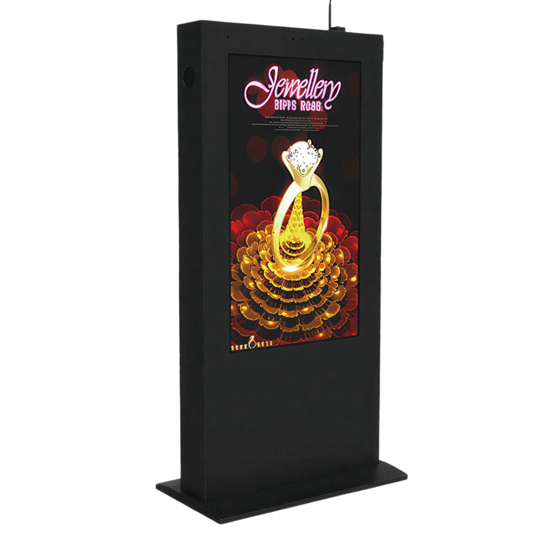 65inch Outdoor floor standing kiosk 1428 * 803 mm