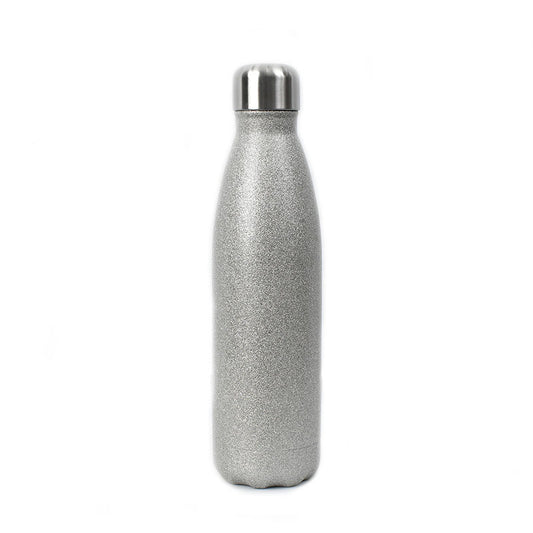 Glitter Bottle Silver