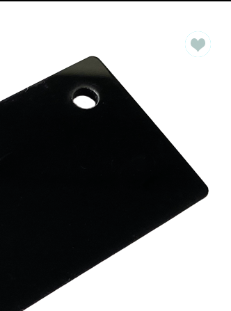 Cast Acrylic Sheet Black 502# 3.0MM - 1220x2440