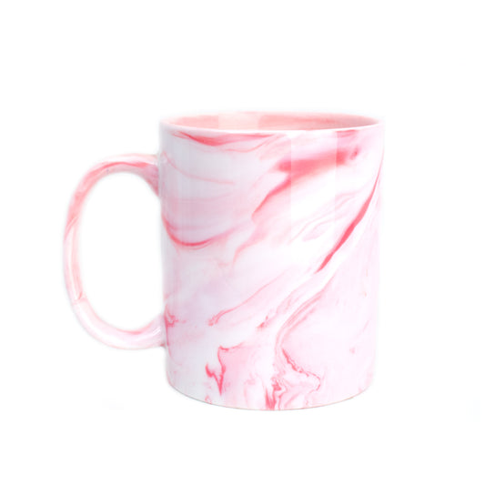 11oz Marble Texture Mug (Pink)