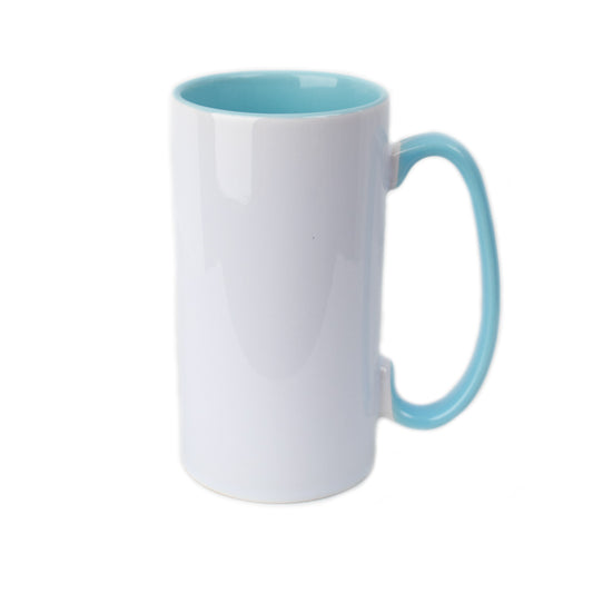 12.8oz/380ml Skinny Tall Mug (Light Blue)