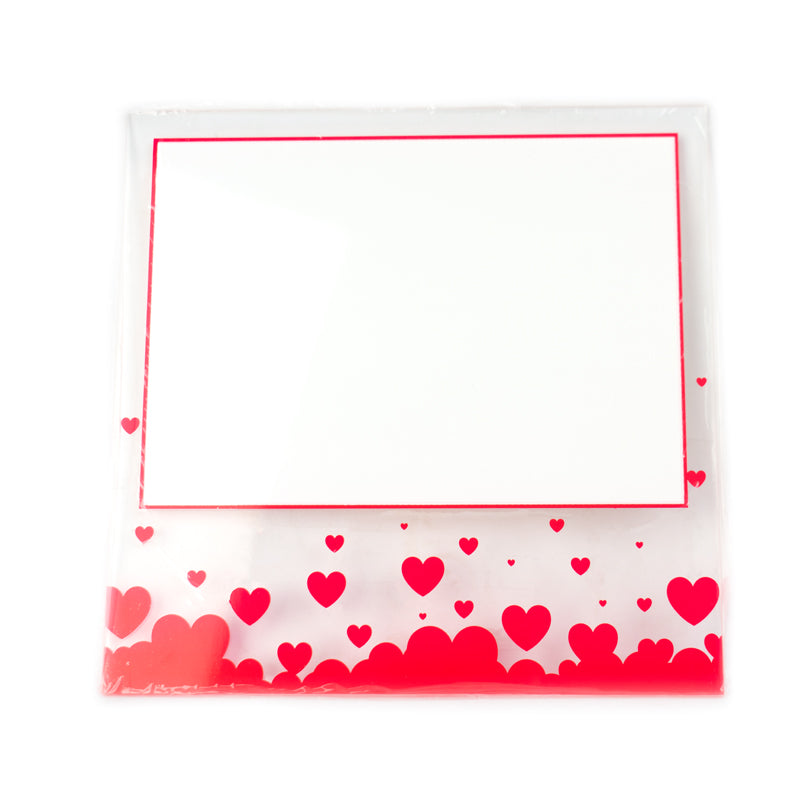 Square Glass Frame 20x20cm (Red love)