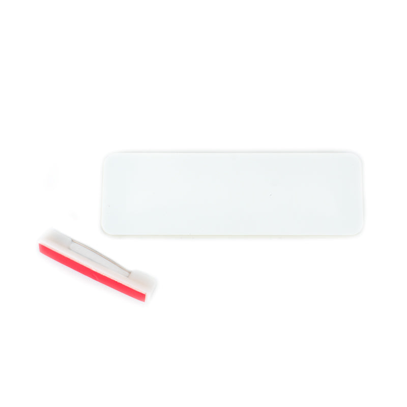 Acrylic Name Badge (Rectangle, 7.6*2.5*0.4cm)