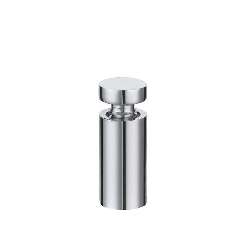 Aluminium Flat Top Standoffs Glossy 13x25mm