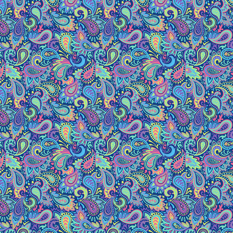 EasyPatterns Plus Paisley Party (0.30X10m)