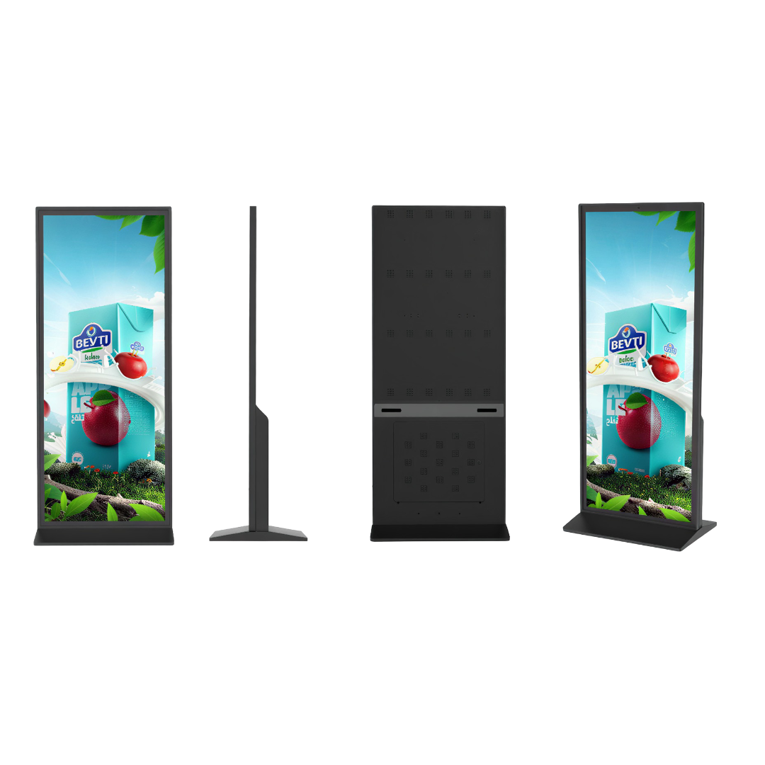 70inch full screen floor standing kiosk 1635.8 * 633.9 mm
