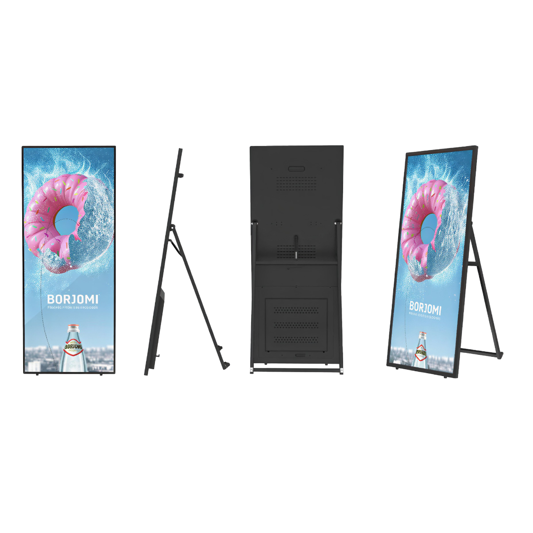 70inch full screen portable digital poster 1635.84 * 633.89 mm