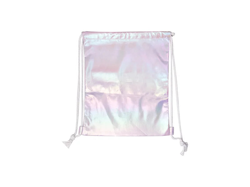 Gradient Drawstring Backpack (Light Purple 33*40CM)