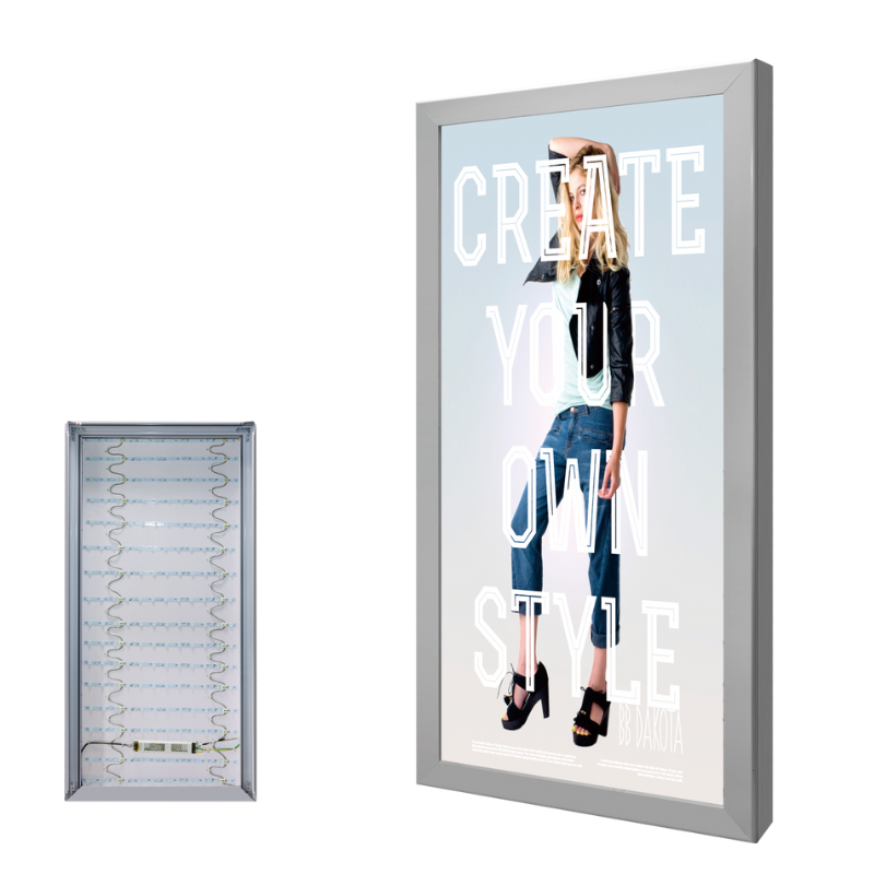 Flex Banner Rails for Light Box LB75000  100mm x 3 mts