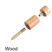 Wood Stand-off 19 x 25mm