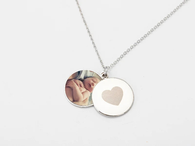 Sublimation Round Shape Sliding Lockets