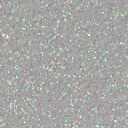 G0105 Glitter Rainbow White (0.50x25M)