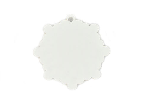 Acrylic Ornament (Snowflake, 7.6*7.6*0.4cm)