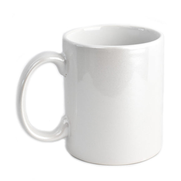 Sparkling Mug - Pearl White