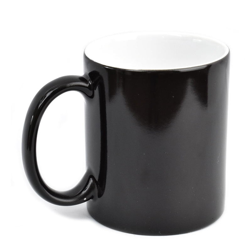 Colour Changing Mug - Glossy Black