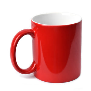 Colour Changing Mug - Glossy Red