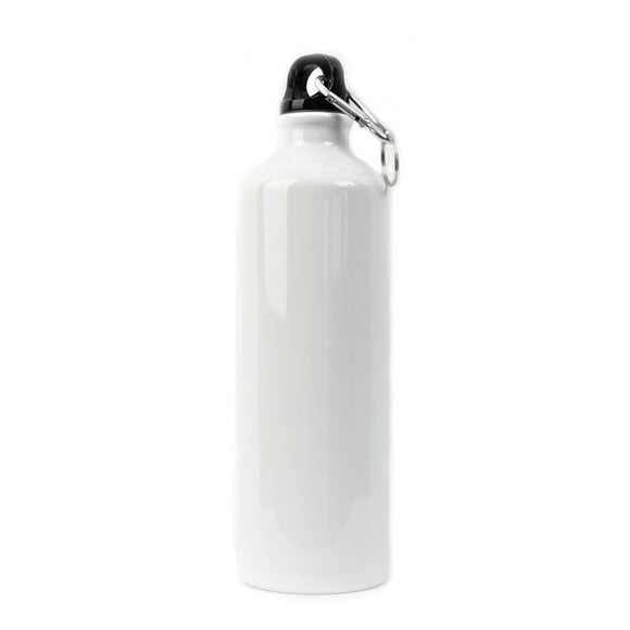 750ml Aluminium Water Bottle (White)
