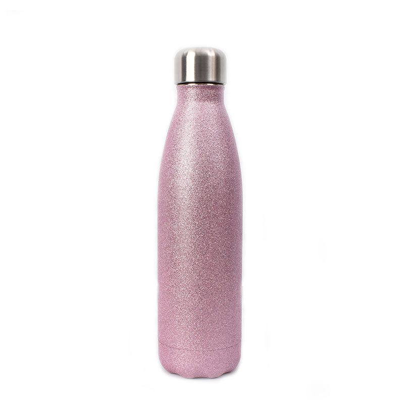 Glitter Bottle Pink 500 ml