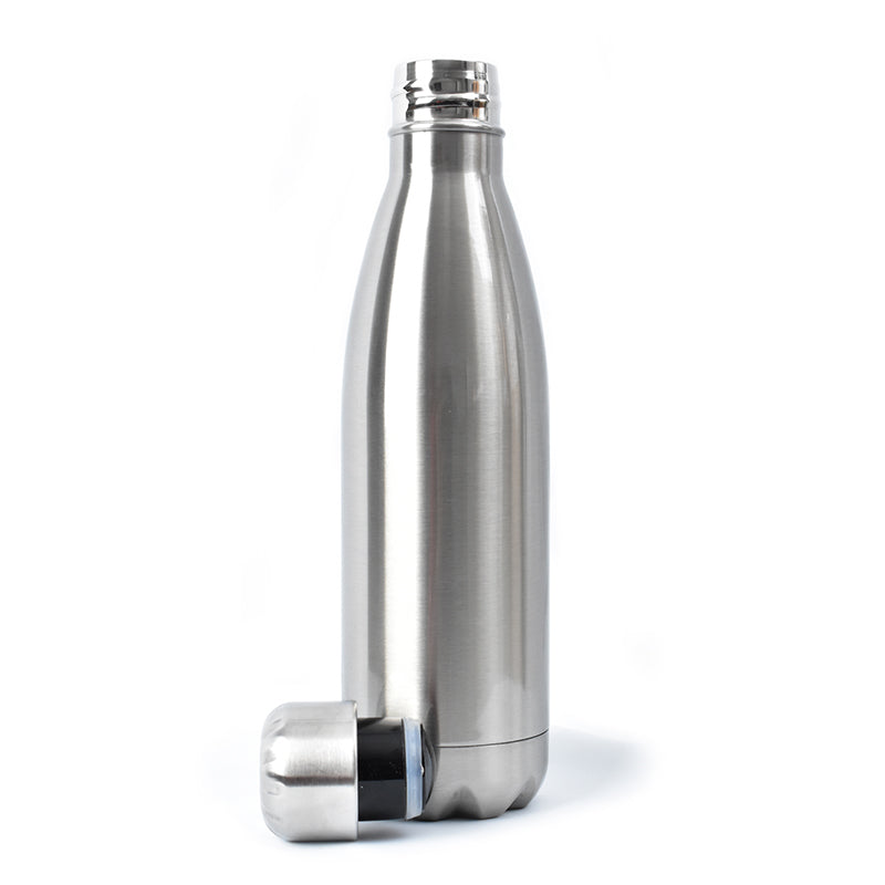 750ml Silver Cola Bottle