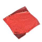 Flip Sequin Pillow Cover (Red)