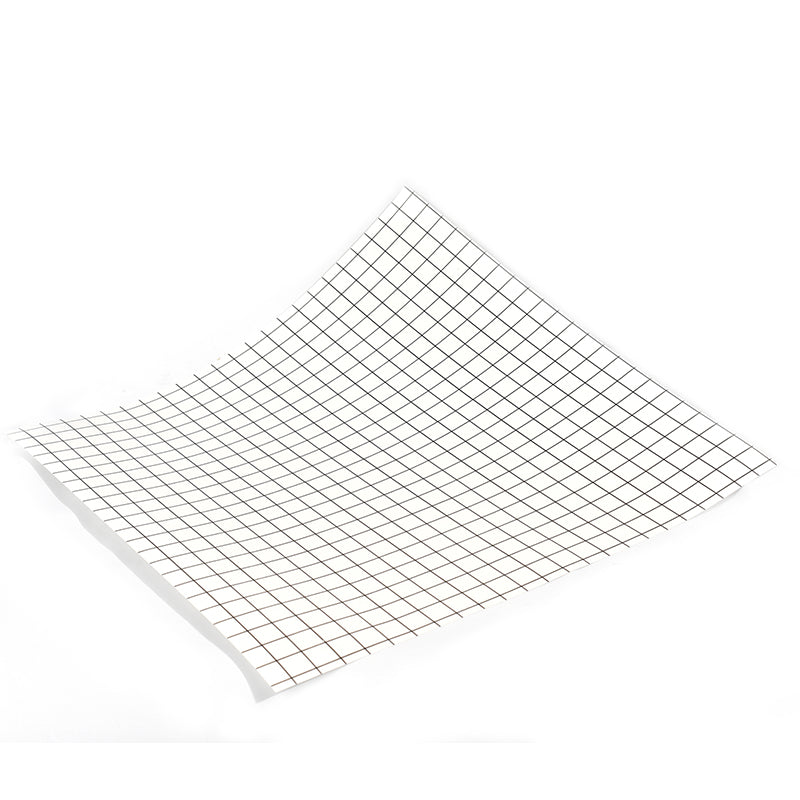 Black Grid Transfer Film - Strong Tack