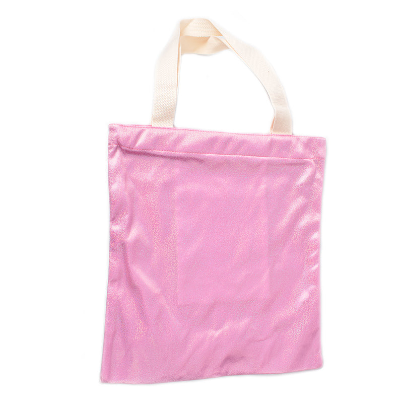 Glitter Tote Bag Pink 34*37cm