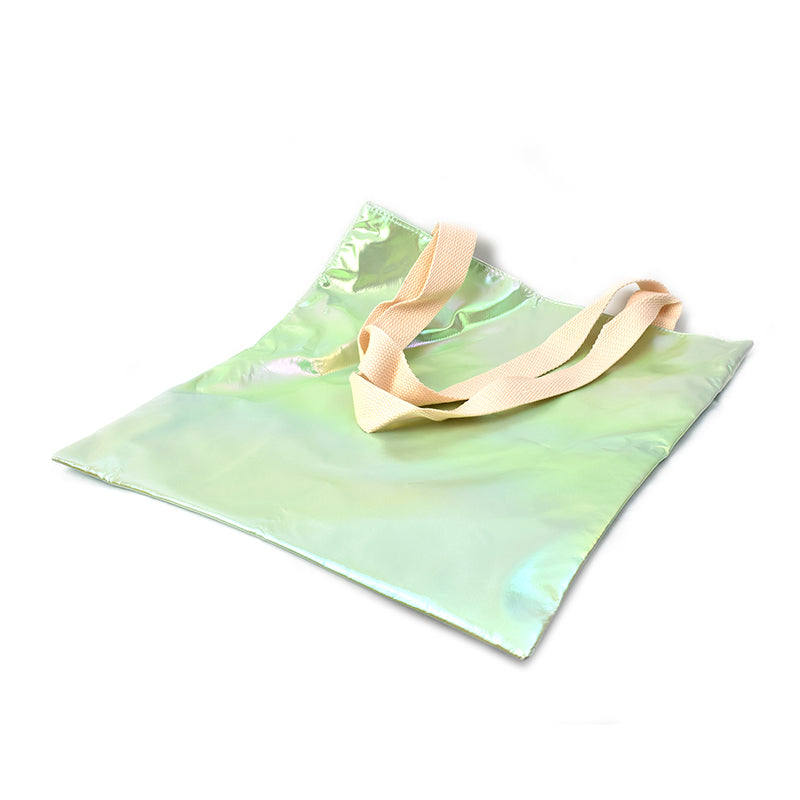 Gradient Shopping Bag (Light Green,34*36cm)