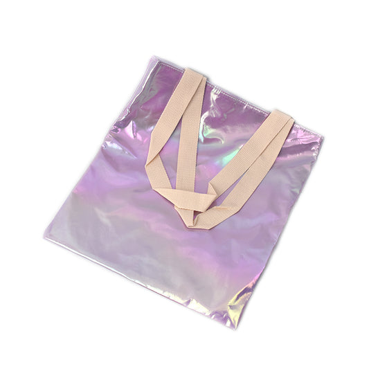 Gradient Shopping Bag (Light Purple,34*36cm)