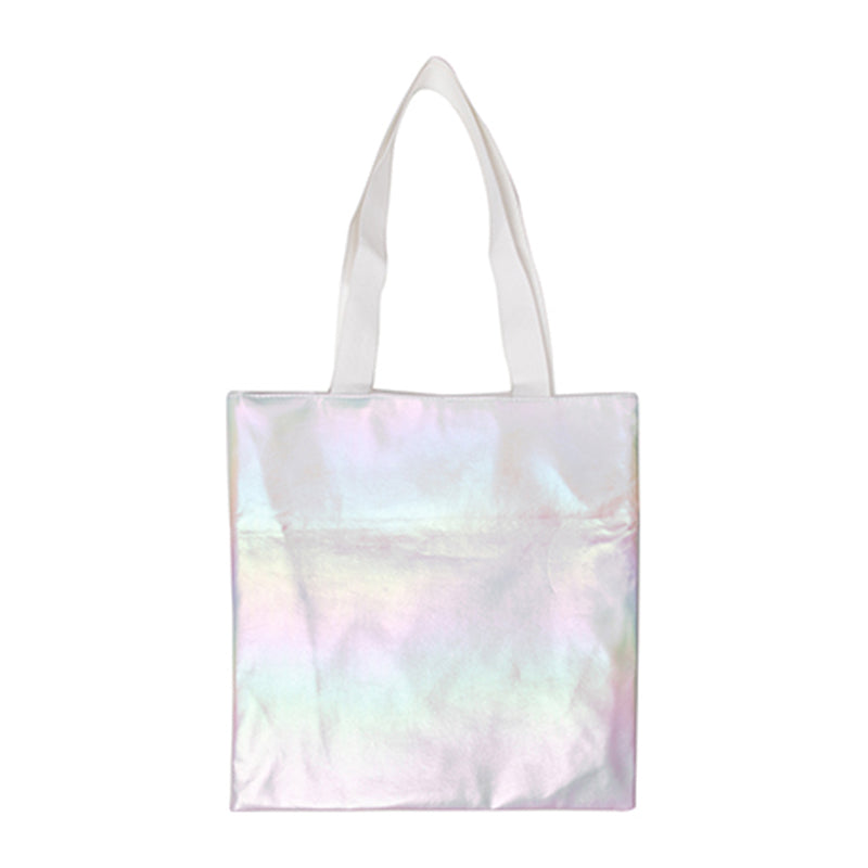 Gradient Shopping Bag (White,34*36cm)
