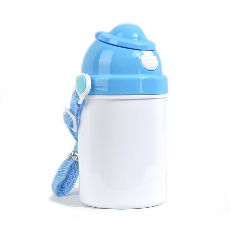 400ml Plastic Kid Bottle 02 Blue