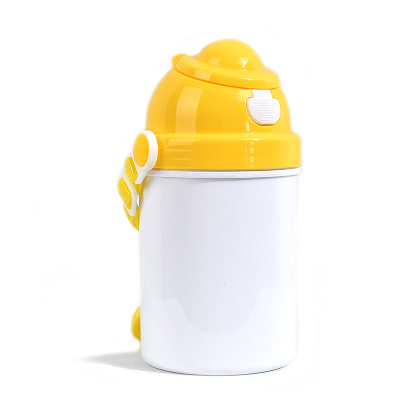 400ml Plastic Kid Bottle 02 Yellow