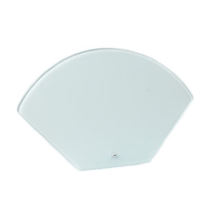 Fan-Shaped Glass Frame