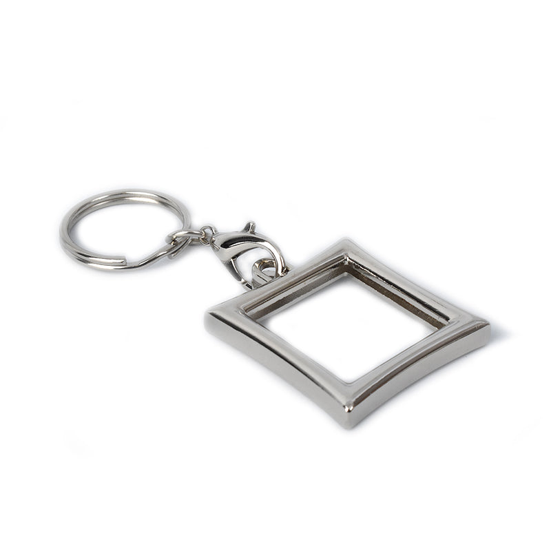 Frame Square Key Square Frame Keyring