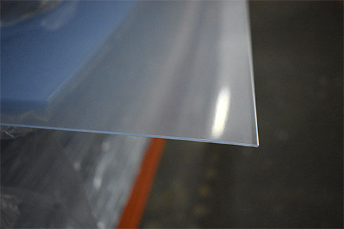 Solid PVC Sheet Clear 1mm - 1220X1830mm
