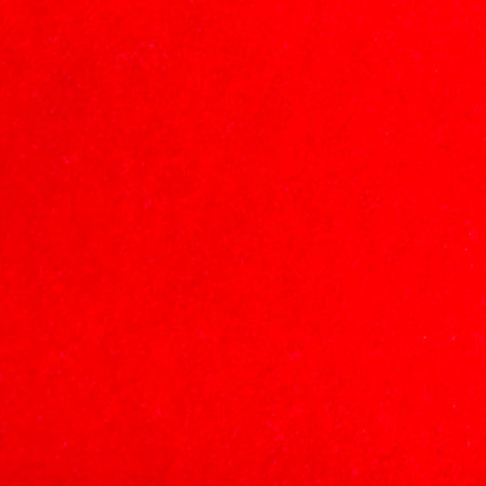 S0028 Bright Red Stripflock  (0.50 X 25M)
