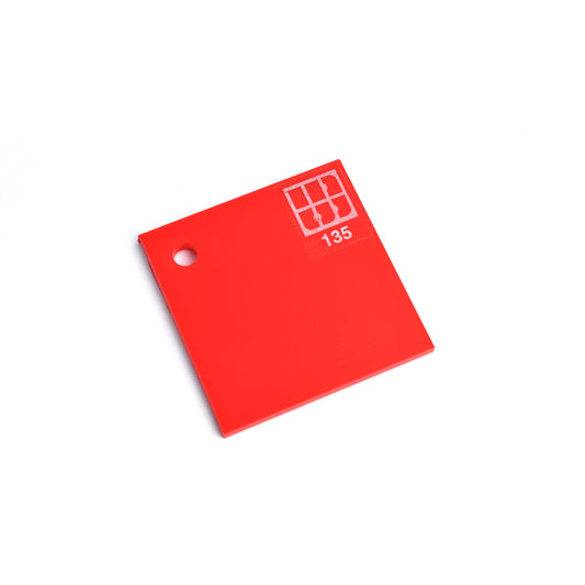 Ref. 135 Red Translucent (3 mm) 244x122